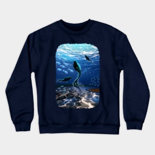 Mermaid Magical Ocean Spirit Crewneck Sweatshirt